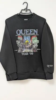 QUEEN TOUR '80 裏起毛スウェット ブラック Mサイズ