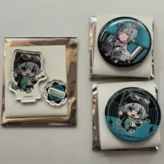 メメントリ そろもん まねきねこコラボ ミニアクスタ 缶バッジ セット