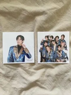 SnowMan 目黒蓮ましかくフォト2枚セット