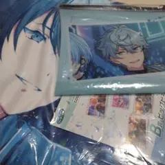 ラッキーくじ プロセカ×あんスタ タオル ポーチ