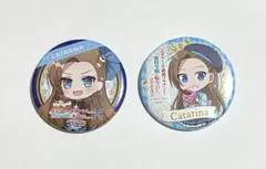 乙女ゲームの破滅フラグ はめふら カフェ 缶バッジ 等身 カタリナ