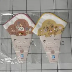 一番くじ ポケモン I賞 ブーケ風ハンドタオル パモ&ホゲータ