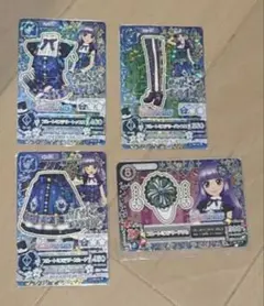 アイカツカード 4枚セット　ロリゴシック