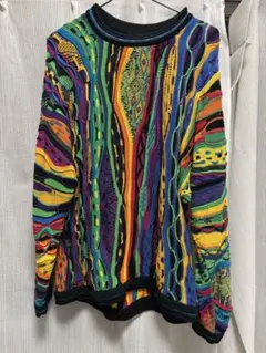 COOGI カラフルニットセーター Mのサムネイル