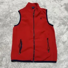 Polo Ralph Lauren 赤 フリースベスト