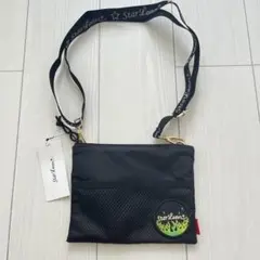 新品 StarLean サコッシュ ショルダーバッグ 黒　男女兼用