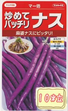 野菜の種【ナス】マー坊のサムネイル