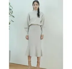 ラグナムーン　ニットスカートセットアップ