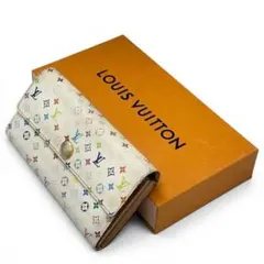 LOUIS VUITTON モノグラム マルチカラー 3つ折り長財布 ブロン - メルカリ
