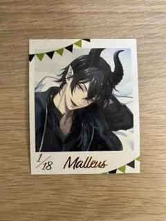 ツイステ フォト風カードコレクション くつろぎマイルーム マレウス