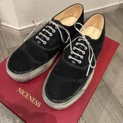 NICENESS スニーカー ブラック 7.5