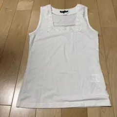 MISCH MASCH タンクトップ ホワイト レースのサムネイル