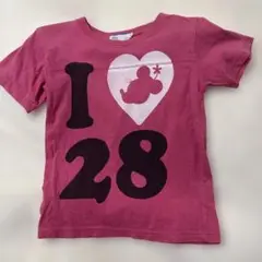 Disney I LOVE 28 Tシャツ 130
