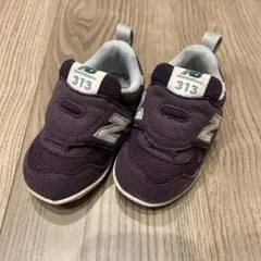 New Balance 313 紫色 ベビーシューズ　12センチ