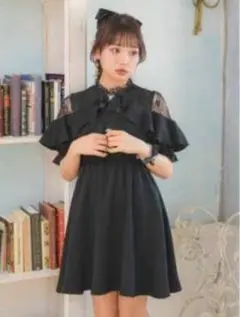 ROJITA 肩レースブローチ付きワンピース 明日カノ ゆあてゃ 齋藤なぎさ 明日カノ 齊藤なぎさ ゆあてゃ ワンピース ROJITA - メルカリ