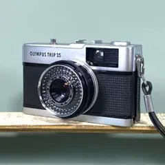 ☆本革風に張替済☆ OLYMPUS TRIP 35 赤ベロOK！完動美品 - メルカリ