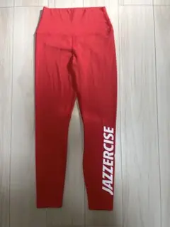 ジャザサイズ レギンス レッド XS