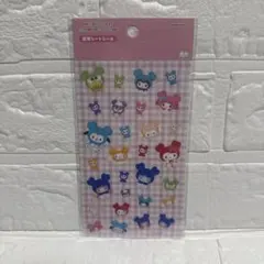 新品 サンリオ キャラクター 透明シートシール TWICE LOVELY