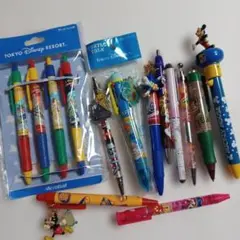 東京ディズニーリゾート　ボールペン　シャープペン　まとめ売り　ディズニー