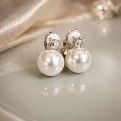 【新品】パール イヤリング クリップ 上品 フォーマル 卒業式 入学式 結婚式