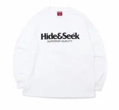 HideAndSeek 長袖カットソー ホワイト M - メルカリ