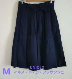 UNIQLOイネス・ド・ラ・フレサンジュ　コットンリネンスカートのサムネイル