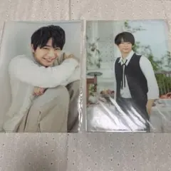 知念侑李　クリアファイル　2枚セット
