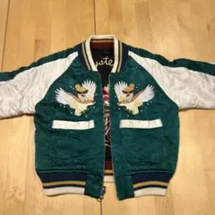 ヒステリックミニ　スカジャン　リバーシブル　100