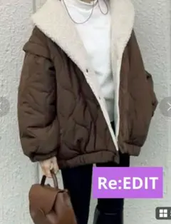 キルティング ボア