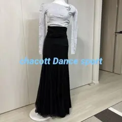 【社交ダンス】チャコット Dance Sport ブラック スタンダードドレス 社交ダンス】チャコット Dance Sport スタンダードドレス 社交