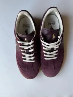 Polo Ralph Lauren スエード スニーカー ボルドーのサムネイル
