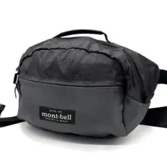 美品 mont-bell 多機能 ボディバッグ ウエストポーチ 高反発マット 