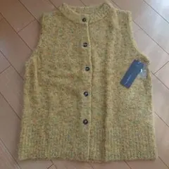 COKETT ニットベスト M-L イエロー系