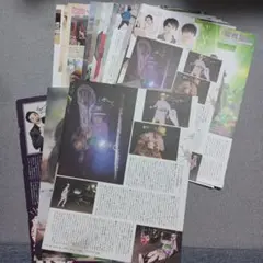 富樫慧士雑誌切り抜き32枚まとめ売りセット
