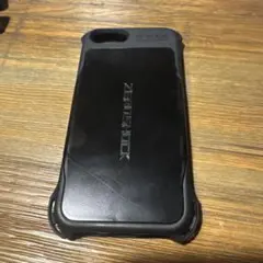 iPhoneSE エレコムELECOM ゼロショック 黒ブラック ハードケース