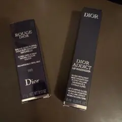 Dior ルージュディオール999 & リップマキシマイザー026