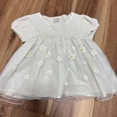 petit main 花柄 チュニック 100cm