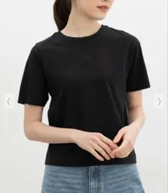 新品 半袖Tシャツ ブラック 無地　ハニーズ