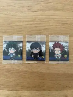 僕のヒーローアカデミア　にふぉるめーしょん　シールウエハース　緑谷　飯田　切島