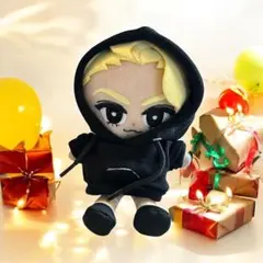 SnowMan グッズ すのチル ぬいぐるみ服 メンカラ 黒 目黒蓮 推し活