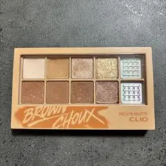 即購入可　クリオ　プロアイパレット　02　ブラウンシュー