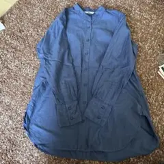 ユニクロ　オーバーシャツ　S チュニックシャツ
