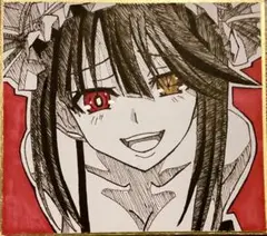手描きイラスト 時崎狂三 デート・ア・ライブ