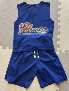 ハーツ　バスケットボールユニフォーム 上下セット バスケットスクール ハーツ ユニフォーム 上下セット 160サイズ