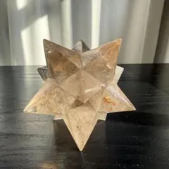 天然石マニカラン共生スモーキークォーツのアステロイド　置物NO.111813