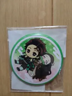 炭治郎と禰豆子 缶バッジ 約5.5cm