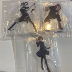 呪術廻戦　アクリルスタンド　ラバーキーホルダー　セット