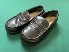 ブラウン ローファー フォーマルシューズ 19.0cm 卒園式　入園式　冠婚葬祭