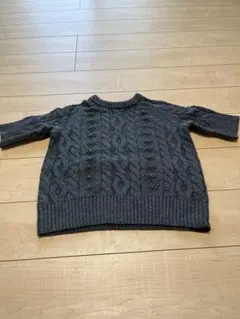 ZARA、半袖ニット、新品未使用