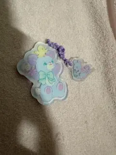 Fluffy Bunny アクリルキーホルダー